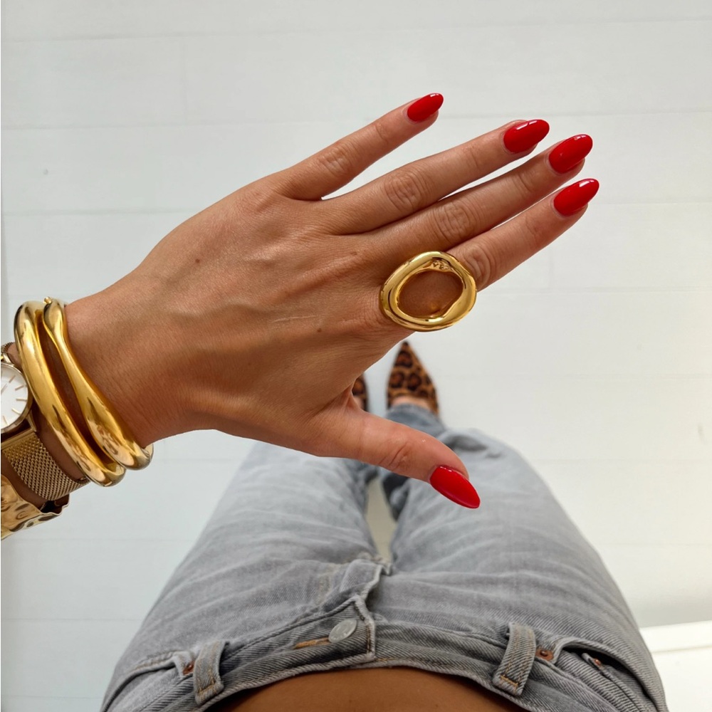 Gold Statement Ring